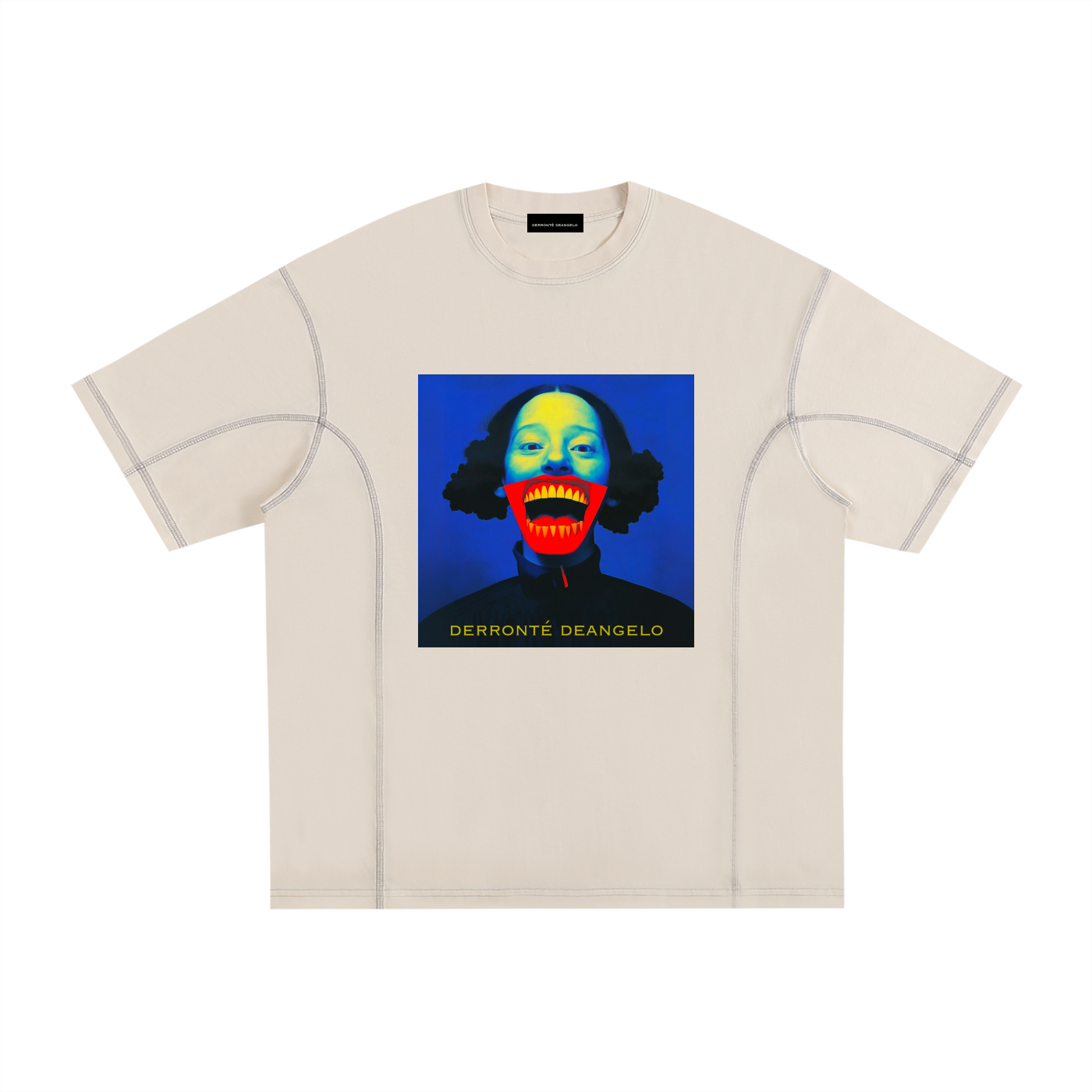 Screaming Contrast-Stitched T-Shirt