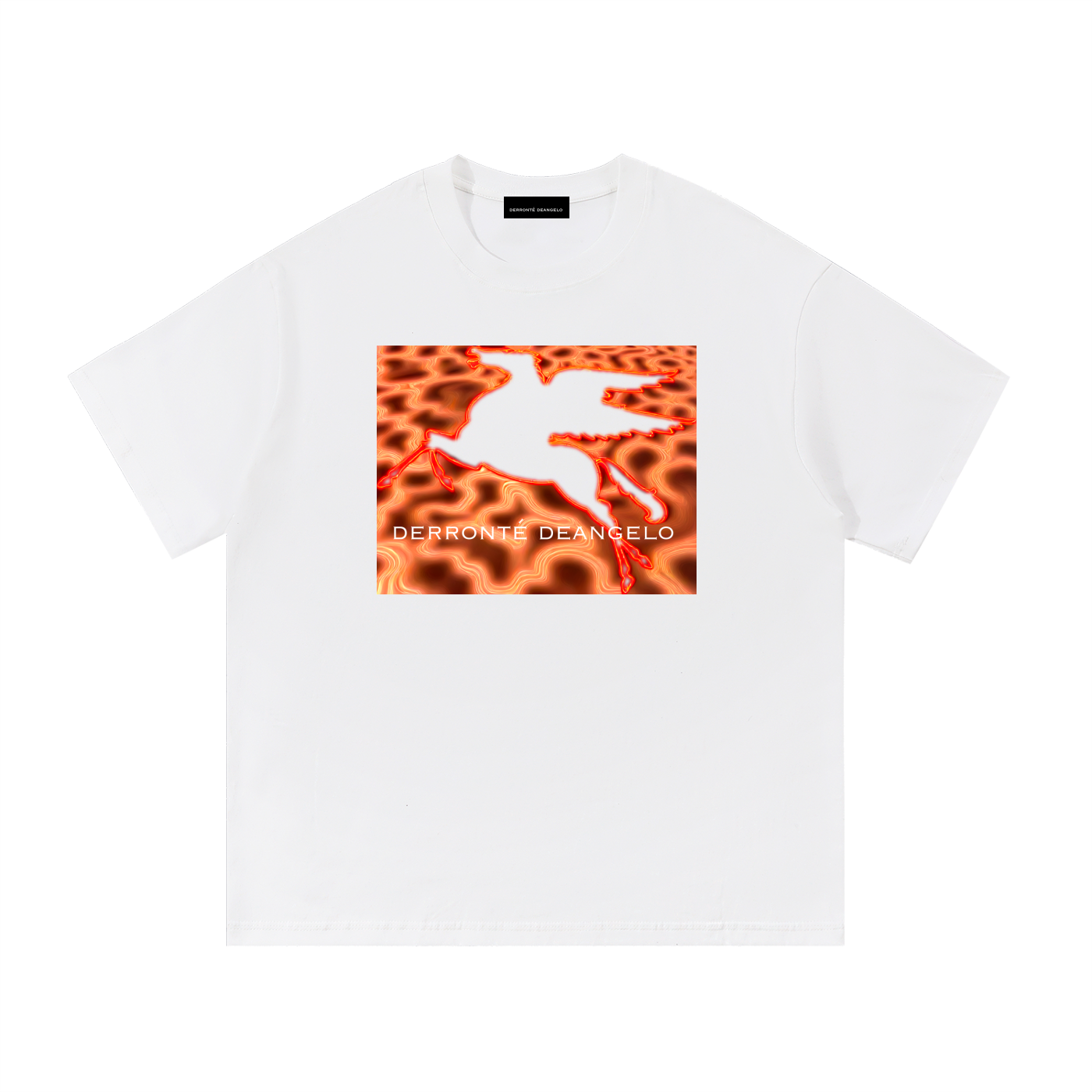 Molten Lava Cotton T-Shirt