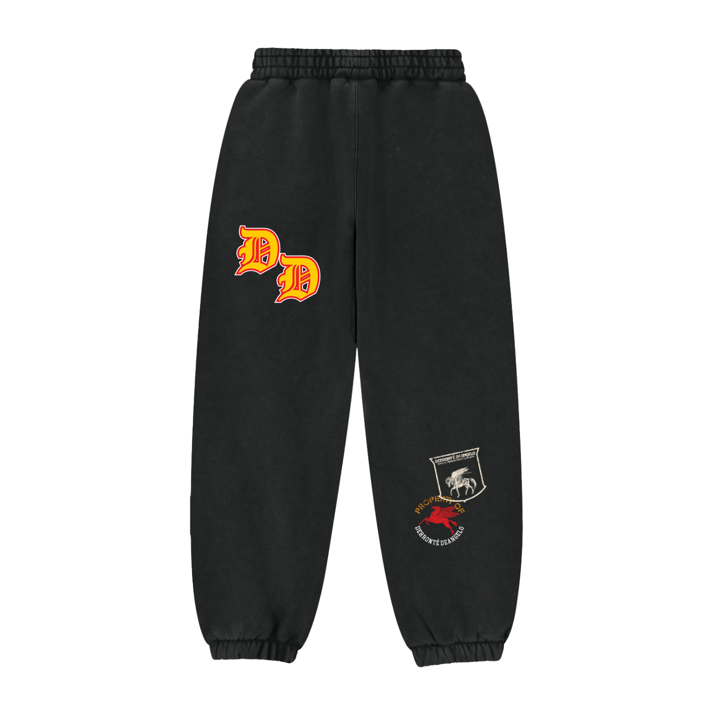 Patchwork Jogger Sweatpants