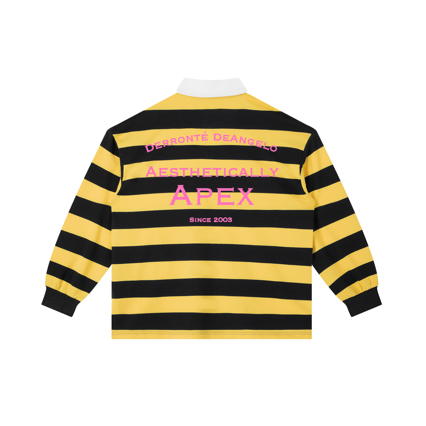 Color Block Stripe Polo Shirt