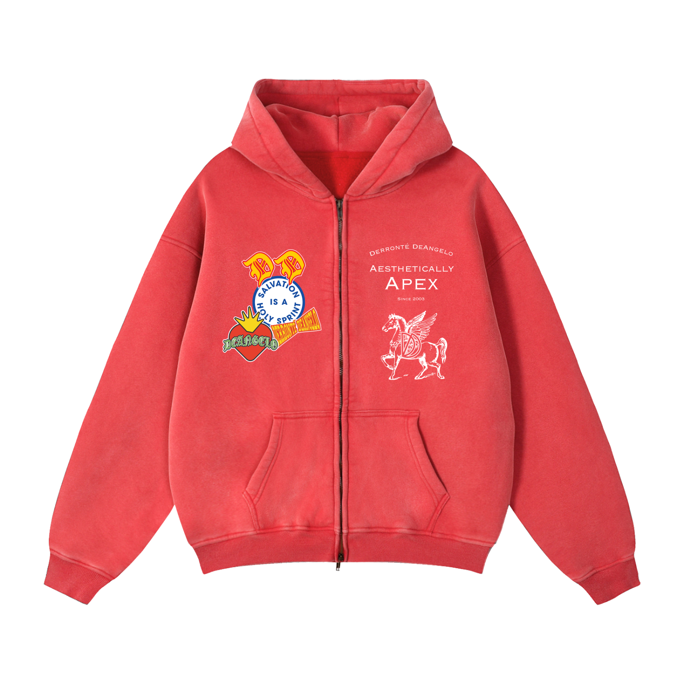 Patchwork Hoodie