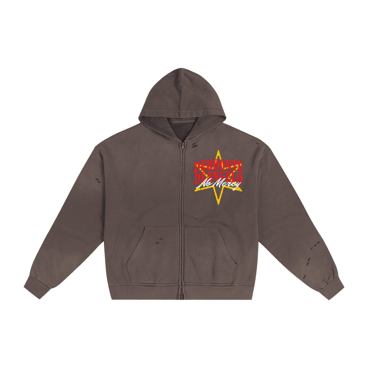 No Mercy Hoodie (Brown)