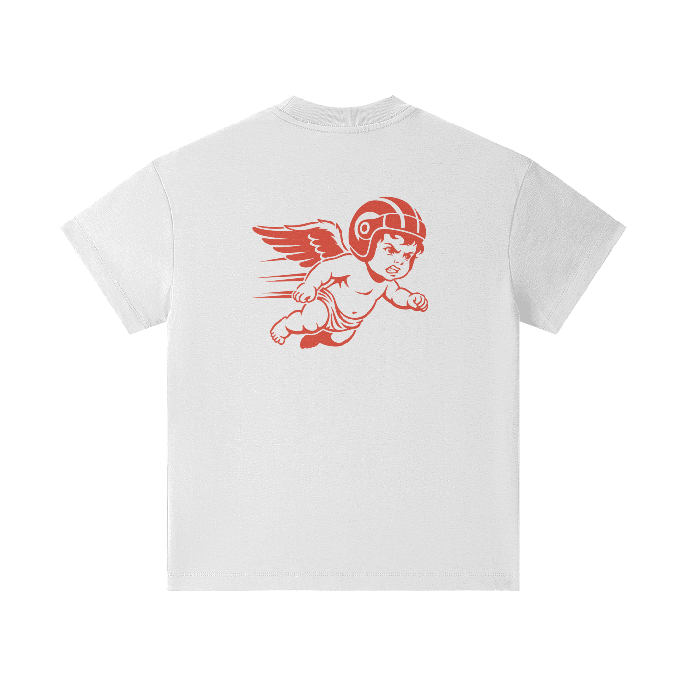 Kids flying Angel tee (red)