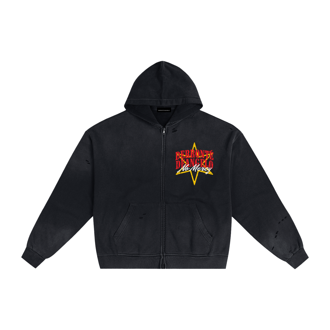 No Mercy Zip Hoodie
