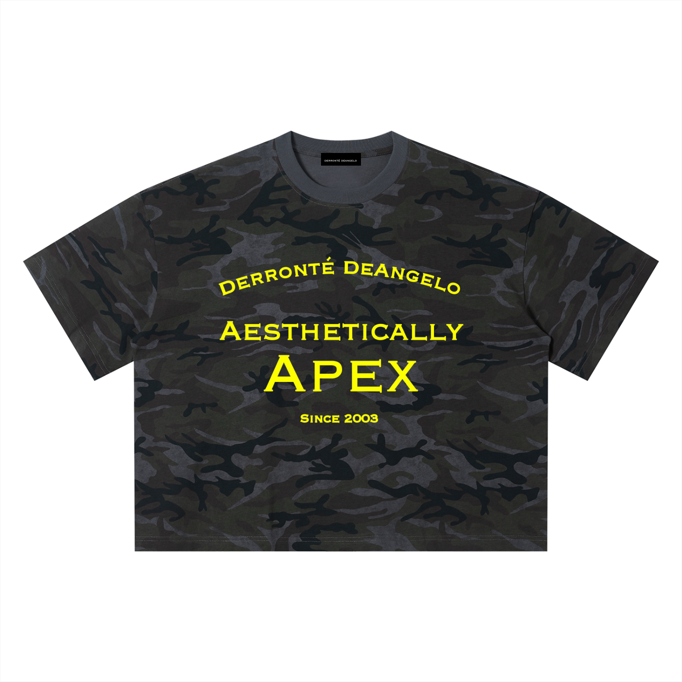 Electric Yellow Apex Camo T-Shirt