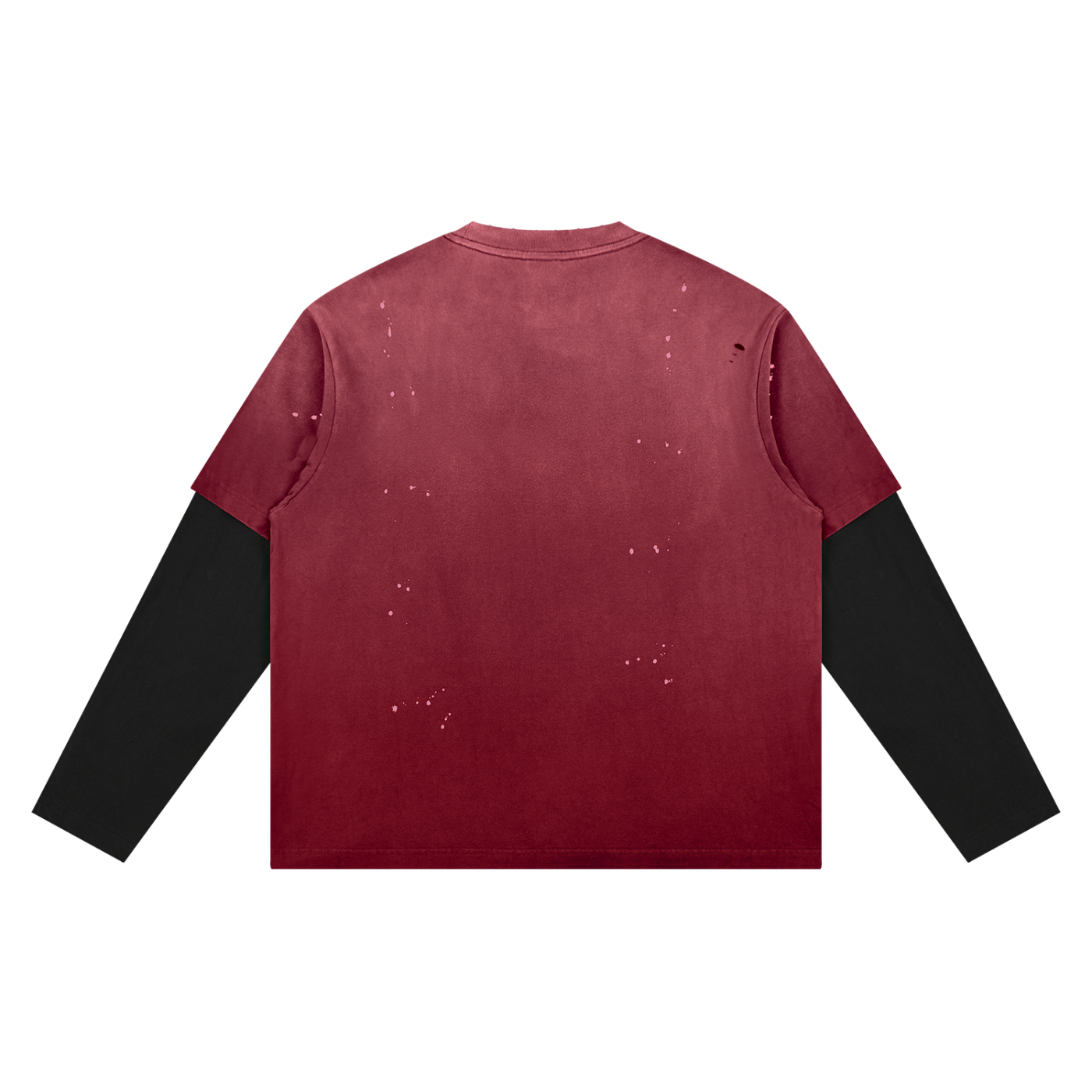Vamp Vintage Wash Distressed Layer T-Shirt
