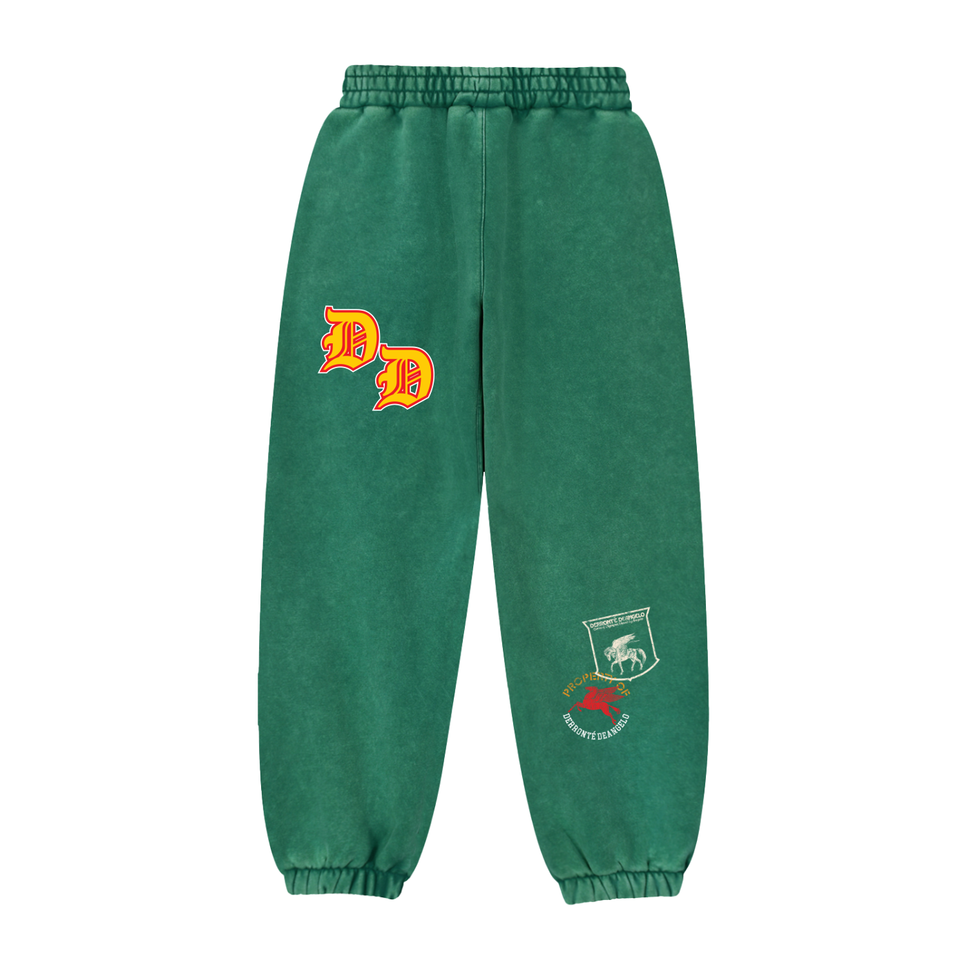 Patchwork Jogger Sweatpants